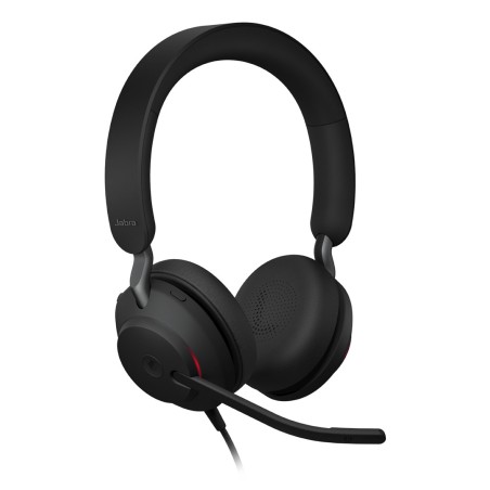 Jabra Evolve2 40 Se Zestaw Słuchawkowy Przewodowa Opaska Na Głowę Połączenia/Muzyka Usb Type-C / Usb Type-A Czarny