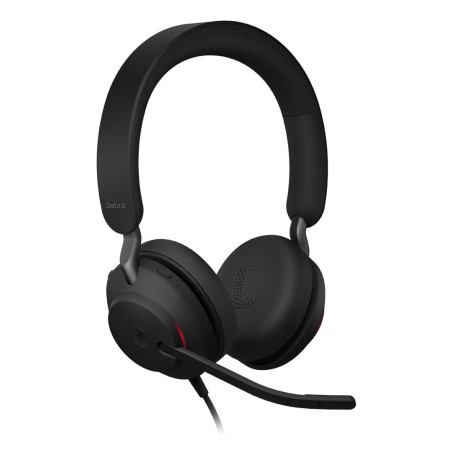 Jabra Evolve2 40 Se Zestaw Słuchawkowy Przewodowa Opaska Na Głowę Połączenia/Muzyka Usb Type-C / Usb Type-A Czarny