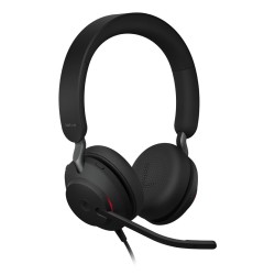 Jabra Evolve2 40 Se Zestaw Słuchawkowy Przewodowa Opaska Na Głowę Połączenia/Muzyka Usb Type-C / Usb Type-A Czarny