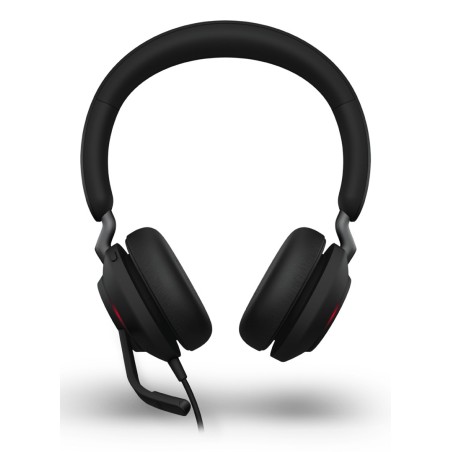 Jabra Evolve2 40 Se Zestaw Słuchawkowy Przewodowa Opaska Na Głowę Połączenia/Muzyka Usb Type-C / Usb Type-A Czarny