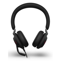 Jabra Evolve2 40 Se Zestaw Słuchawkowy Przewodowa Opaska Na Głowę Połączenia/Muzyka Usb Type-C / Usb Type-A Czarny