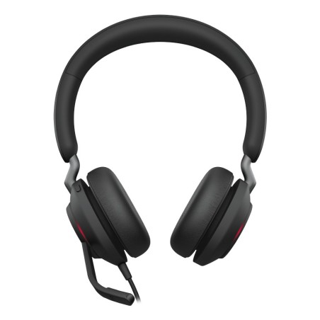 Jabra Evolve2 40 Se Zestaw Słuchawkowy Przewodowa Opaska Na Głowę Połączenia/Muzyka Usb Type-C / Usb Type-A Czarny