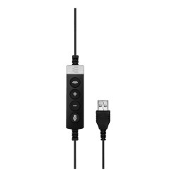Epos Impact Sc 260 Usb Ms Ii Zestaw Słuchawkowy Przewodowa Opaska Na Głowę Biuro/Centrum Telefoniczne Usb Typu-A Czarny