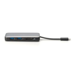 Stacja Dokująca Podróżna Usb Typ C 7-Portów Hdmi 4K/60Hz Pd 3.0