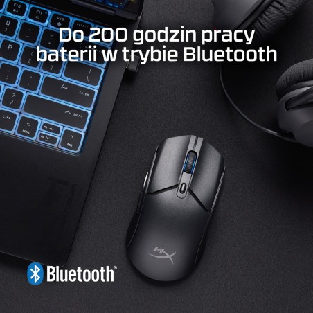 Myszka Hyperx Pulsefire Haste 2 Core Wireless Black Schwarz