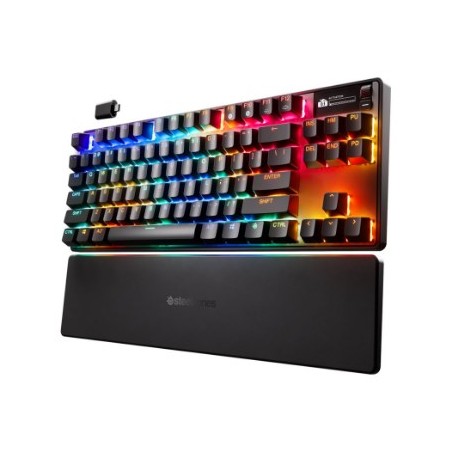 Steelseries Klawiatura Gaming Apex Pro Tkl Gen 3 Us Layout Bluetooth Czarna 2.4 Ghz / Bluetooth/ Wired Omnipoint 3.0 Adjustable 