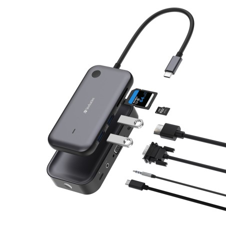 Bezprzewodowa Karta Sieciowa Usb-C Verbatim Share My Screen 1080P Wda-01