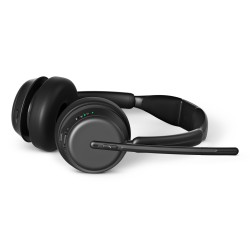 Zestaw Słuchawkowy Epos Impact 1061 Anc Bezprzewodowy Opaska Na Głowę Biuro/Centrum Telefoniczne Bluetooth Podstawka Do Ładowani