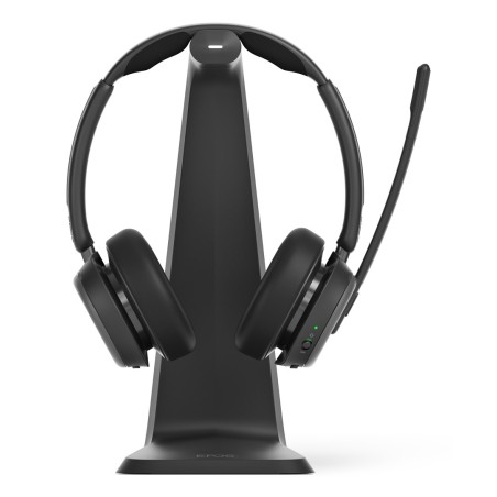 Zestaw Słuchawkowy Epos Impact 1061 Anc Bezprzewodowy Opaska Na Głowę Biuro/Centrum Telefoniczne Bluetooth Podstawka Do Ładowani