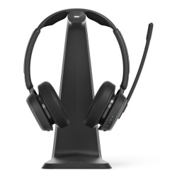 Zestaw Słuchawkowy Epos Impact 1061 Anc Bezprzewodowy Opaska Na Głowę Biuro/Centrum Telefoniczne Bluetooth Podstawka Do Ładowani