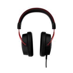 Zestaw Słuchawkowy Do Gier Hyperx Cloud Alpha Czarno-Czerwony, Przewodowy, 13 - 27000 Hz, Gaming, 298 G, Czerwony