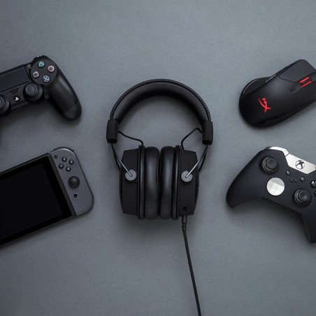 Zestaw Słuchawkowy Do Gier Hyperx Cloud Alpha Czarno-Czerwony, Przewodowy, 13 - 27000 Hz, Gaming, 298 G, Czerwony