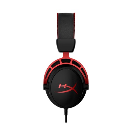 Zestaw Słuchawkowy Do Gier Hyperx Cloud Alpha Czarno-Czerwony, Przewodowy, 13 - 27000 Hz, Gaming, 298 G, Czerwony