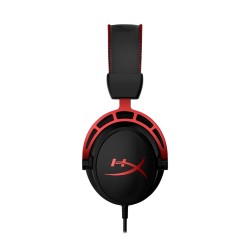 Zestaw Słuchawkowy Do Gier Hyperx Cloud Alpha Czarno-Czerwony, Przewodowy, 13 - 27000 Hz, Gaming, 298 G, Czerwony