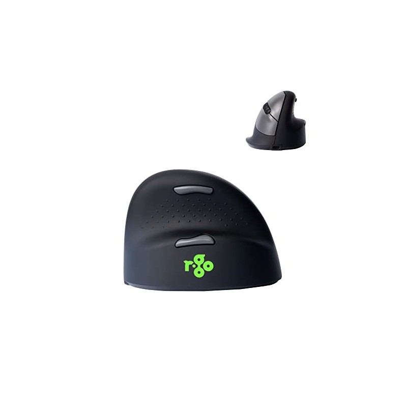 Ergonomiczna Mysz R-Go Maus He Ergonomisch Rechts Bluetooth Mittel Schwarz/Sil Retail