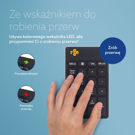 Klawiatura Numeryczna R-Go Numpad Break Czarna
