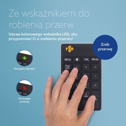 Klawiatura Numeryczna R-Go Numpad Break Czarna