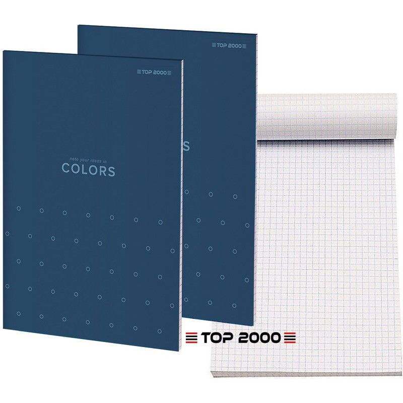 Blok Notatnikowy Top 2000 Colors A6/50K Kratka