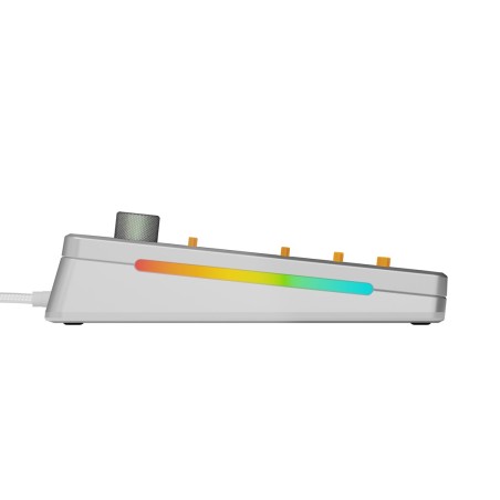 Klawiatura Do Gier Glorious Gmmk 3 Pro 75% Custom Gaming-Tastatur - Barebone, Ansi-Layout, Srebrna