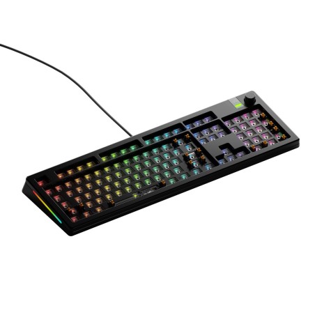 Klawiatura Glorious Gmmk 3 Pro 100% Custom Gaming - Barebone, Ansi-Layout, Schwarz