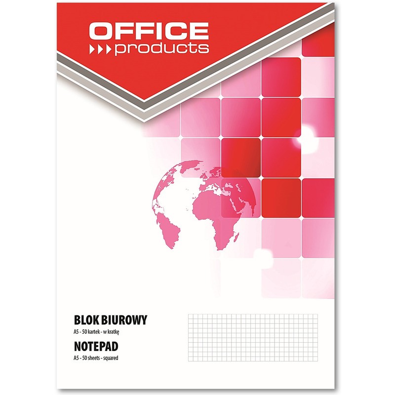 Blok Biurowy Office Products A5/50K Kratka