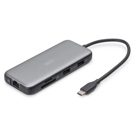 Digitus Stacja Dokująca Usb-C, 8-Portowa