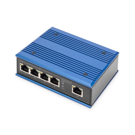Assmann Electronic Dn-651118 Łącza Sieciowe Gigabit Ethernet (10/100/1000) Czarny, Niebieski