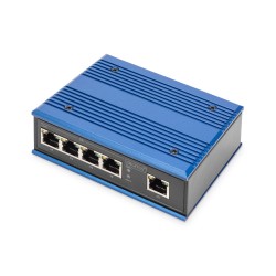 Assmann Electronic Dn-651118 Łącza Sieciowe Gigabit Ethernet (10/100/1000) Czarny, Niebieski