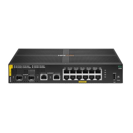Hpe Aruba 6100 Managed 12G 2Sfp+ Poe+ 139W Switch