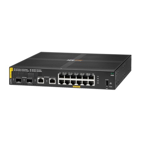 Hpe Aruba 6100 Managed 12G 2Sfp+ Poe+ 139W Switch