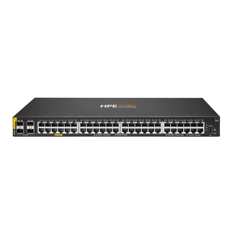 Hpe Aruba 6100 Managed 48G 4Sfp+ Poe+ 370W Switch