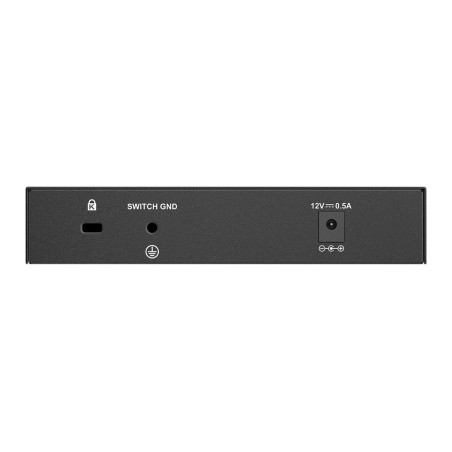 Switch Sieciowy D-Link Dms-107/E Łącza Sieciowe Nie Zarządzany Gigabit Ethernet (10/100/1000) Czarny