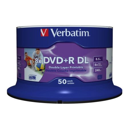 Verbatim 43703 Płyta Dvd 8,5 Gb Dvd-R Dl 50 Szt.