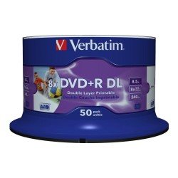 Verbatim 43703 Płyta Dvd 8,5 Gb Dvd-R Dl 50 Szt.