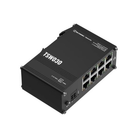 Teltonika Tsw030 | Switch | 8X Rj45 100Mb/S, Ip30