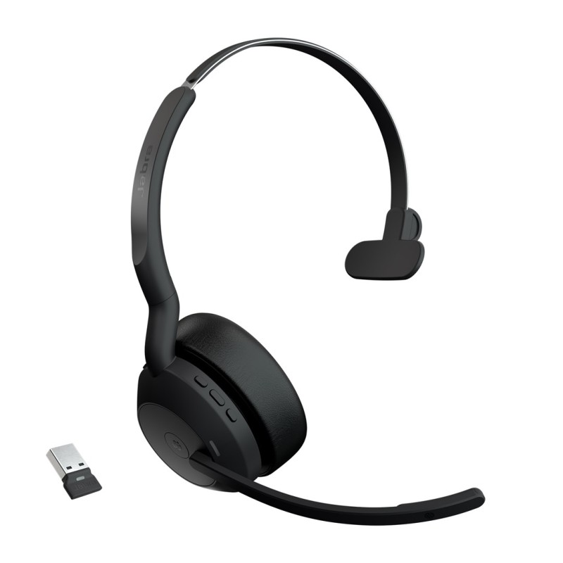 Jabra 25599-899-999 Słuchawki/Zestaw Słuchawkowy Bezprzewodowy Opaska Na Głowę Biuro/Centrum Telefoniczne Bluetooth Czarny