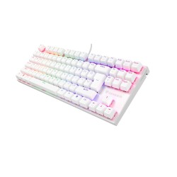 Klawiatura Dla Graczy Genesis Thor 303 Tkl Us Biała Rgb Mechaniczna Silent Switch Hot Swap
