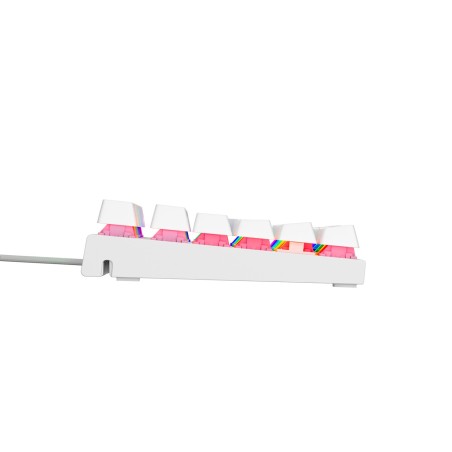 Klawiatura Dla Graczy Genesis Thor 303 Tkl Us Biała Rgb Mechaniczna Silent Switch Hot Swap