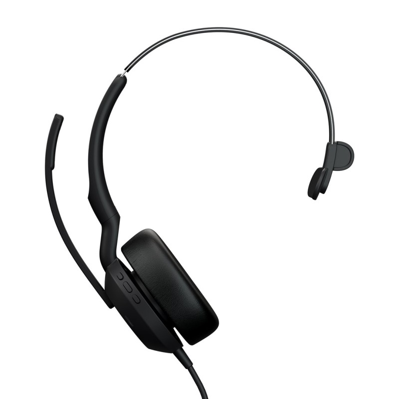 Jabra 25089-889-999 Słuchawki/Zestaw Słuchawkowy Przewodowa Opaska Na Głowę Biuro/Centrum Telefoniczne Usb Typu-A Czarny