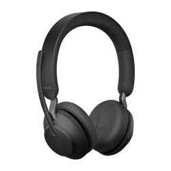 Jabra Evolve2 65, Uc Stereo Zestaw Słuchawkowy Bezprzewodowy Opaska Na Głowę Biuro/Centrum Telefoniczne Usb Typu-A Bluetooth Cza