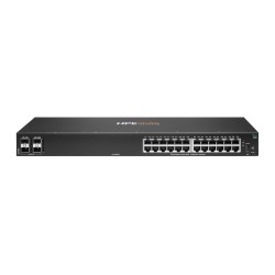 Hpe Aruba Networking 6100 24G 4Sfp+ Zarządzany L3 Gigabit Ethernet (10/100/1000) 1U Czarny