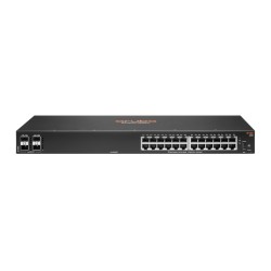Hpe Aruba Networking 6100 24G 4Sfp+ Zarządzany L3 Gigabit Ethernet (10/100/1000) 1U Czarny