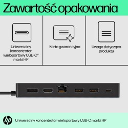 Hp 50H55Aa Usb 3.2 Gen 2 (3.1 Gen 2) Type-C Czarny