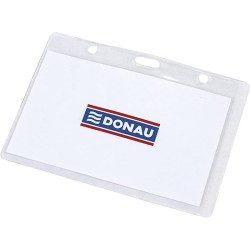 Identyfikator Donau 105X65Mm Pcv Transparentny