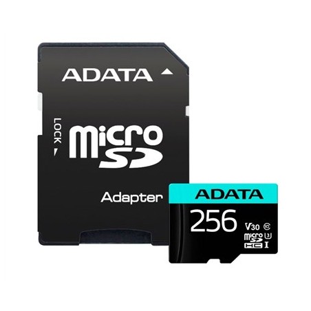 Karta Pamięci Adata Premier Pro 256 Gb Microsdxc Uhs-I Klasa 10