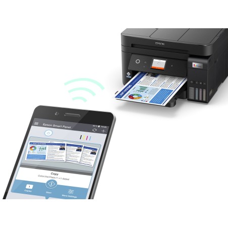 Epson Ecotank Et-4850 Atramentowa A4 4800 X 1200 Dpi 33 Stron/Min Wi-Fi