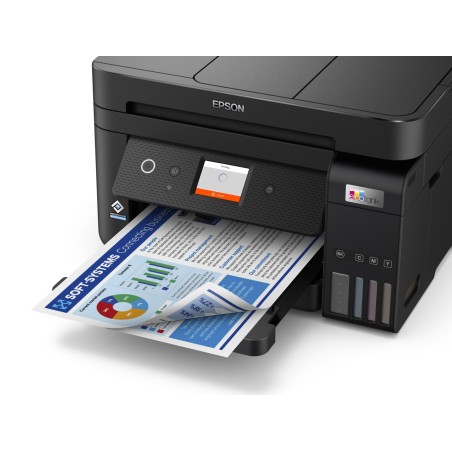 Epson Ecotank Et-4850 Atramentowa A4 4800 X 1200 Dpi 33 Stron/Min Wi-Fi