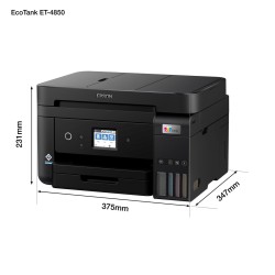 Epson Ecotank Et-4850 Atramentowa A4 4800 X 1200 Dpi 33 Stron/Min Wi-Fi