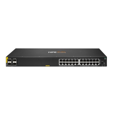 Aruba 6000 24G Class4 Poe 4Sfp 370W Zarządzany L3 Gigabit Ethernet (10/100/1000) Obsługa Poe 1U