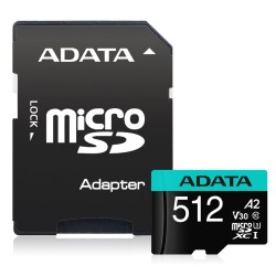 Adata Premier Pro 512 Gb Uhs1 U3 V30 A2 + Adapter